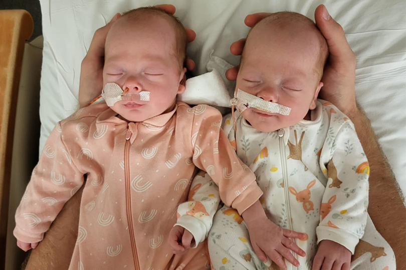Regina twins start life with 85 days in Regina’s NICU