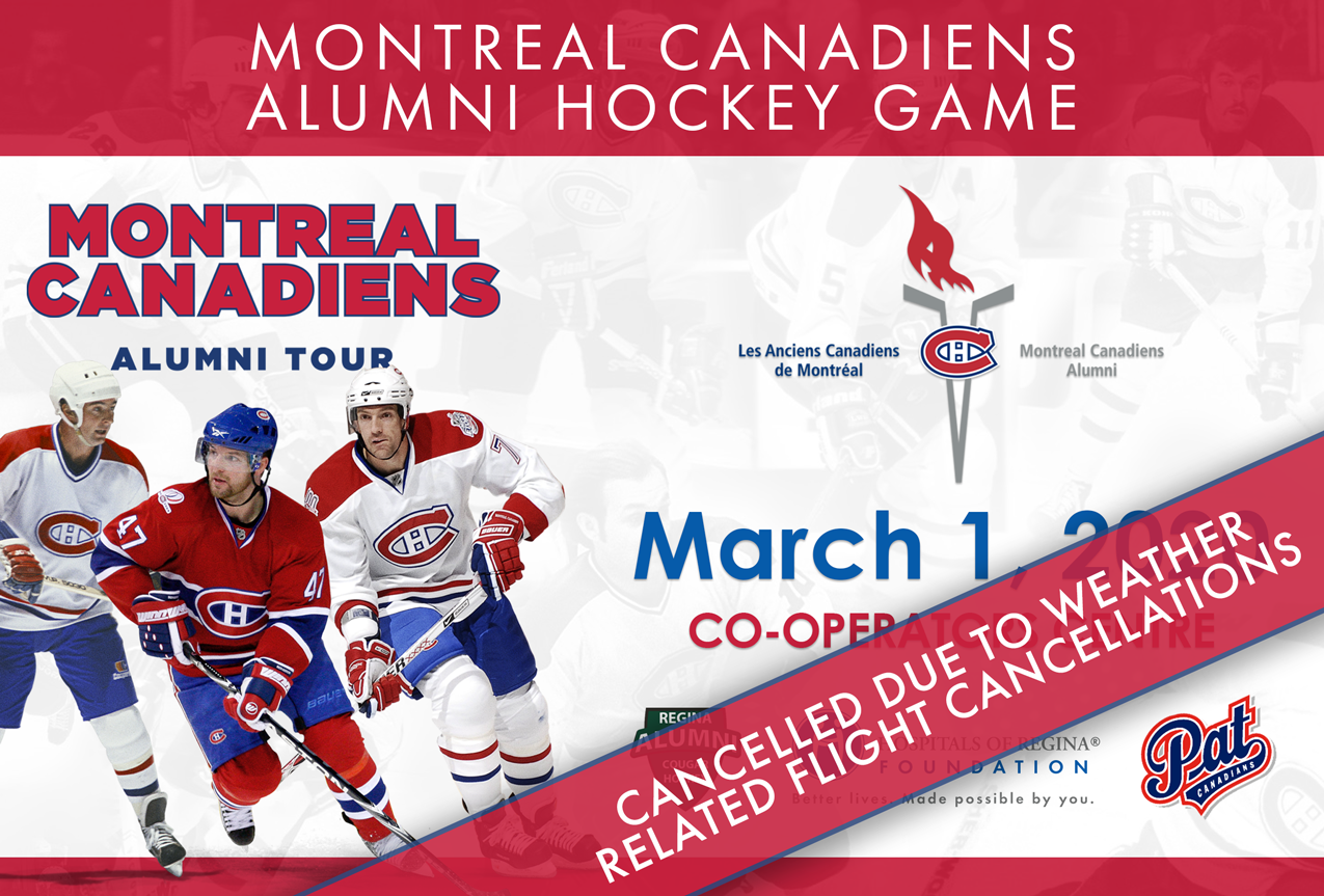 Montreal Canadiens Alumni Game Cancellation