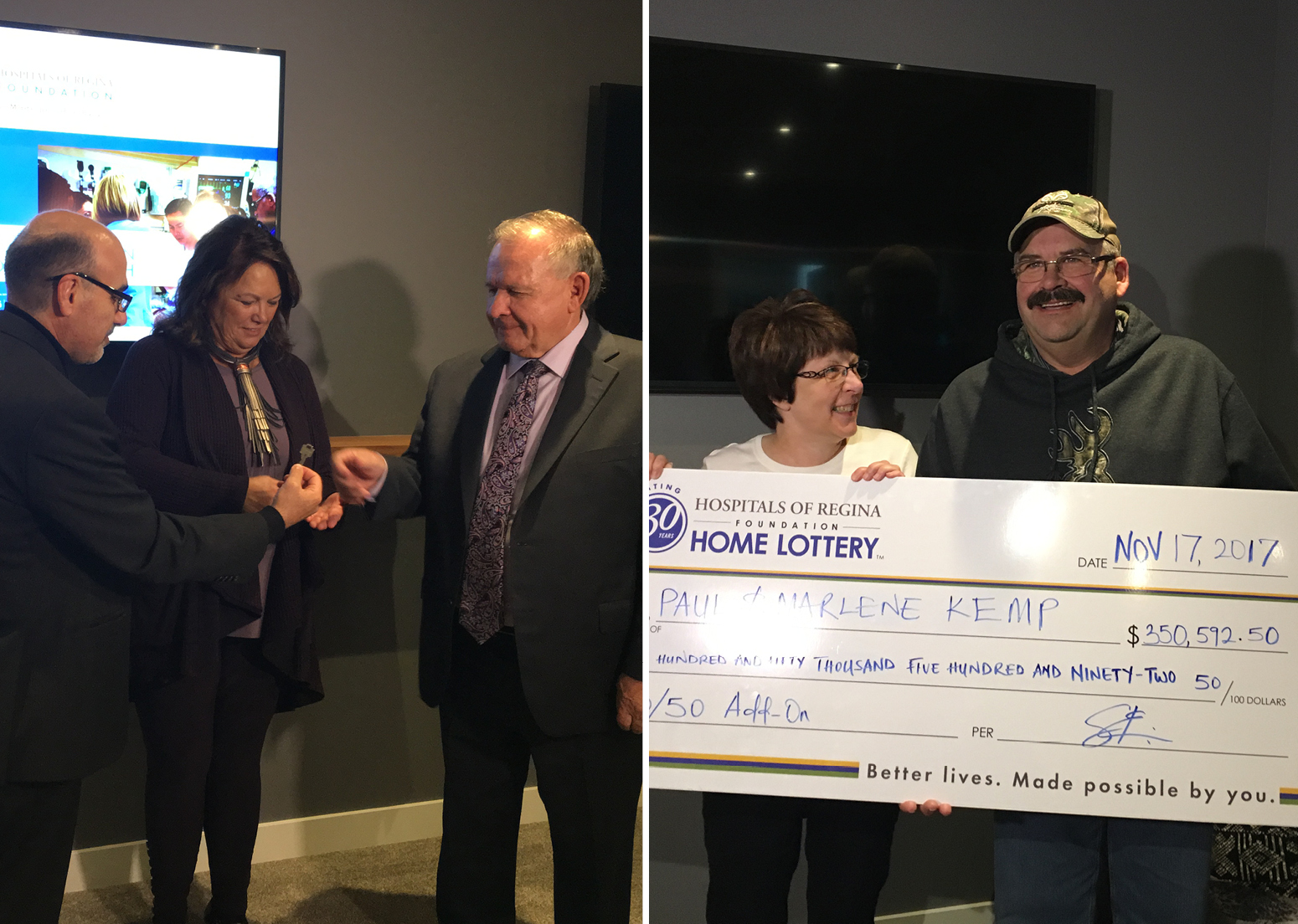 Meet the top winners - fall Home Lottery